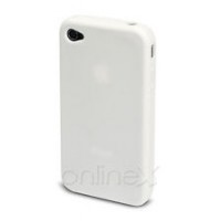 Funda silicona iphone 4/4s Blanca